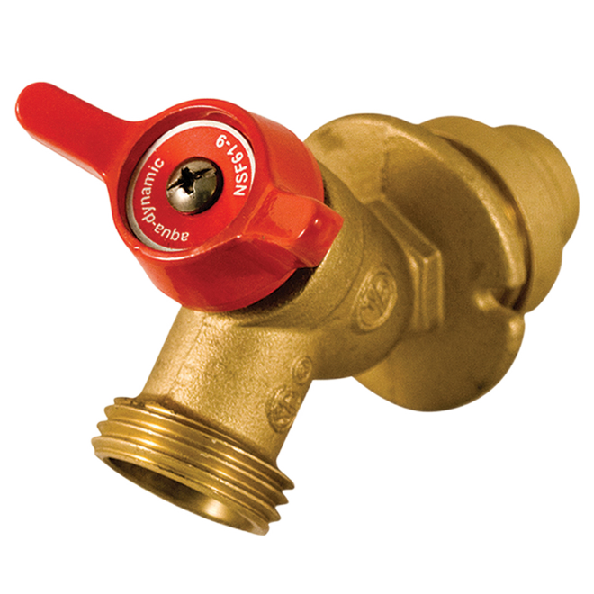 AQUA-DYNAMIC PUSH FIT VALVE BRASS BRONZE 1/2"