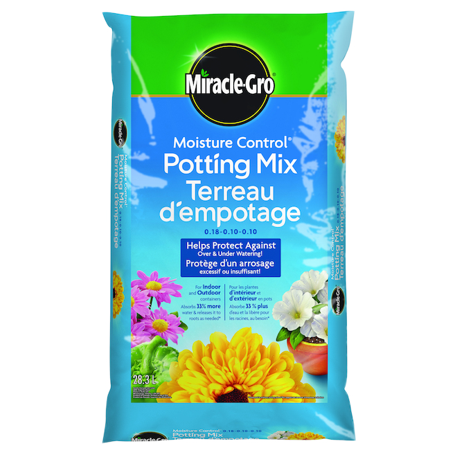 MIRACLE GRO POT MIX 28.3L BLU