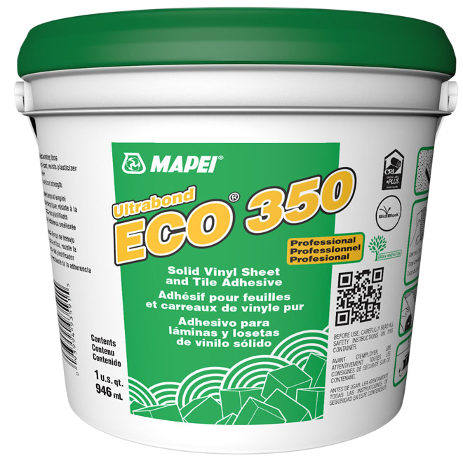 ULTRABOND ECO ECO 350 LINOLEUM ADHESIVE 945ML