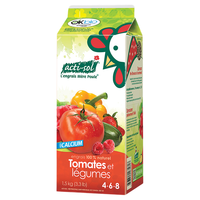 ACTI SOL TOM&VEG FERT 4-6-8 1.5K