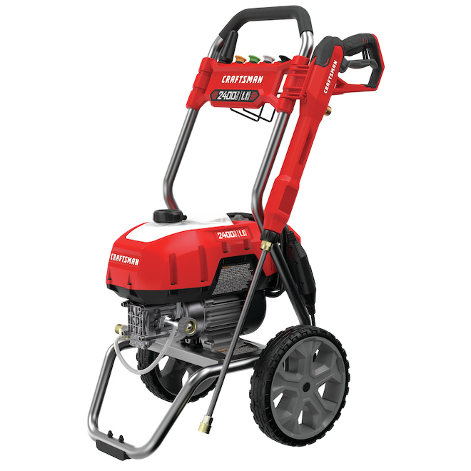 CRAFTSMAN ELECTRIC PRESSURE WASHER COLD WATER RED 2400PSI