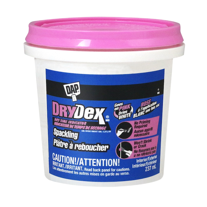 DAP DRYDEX SPACKLING IND/OUTDOOR PINK 236ML