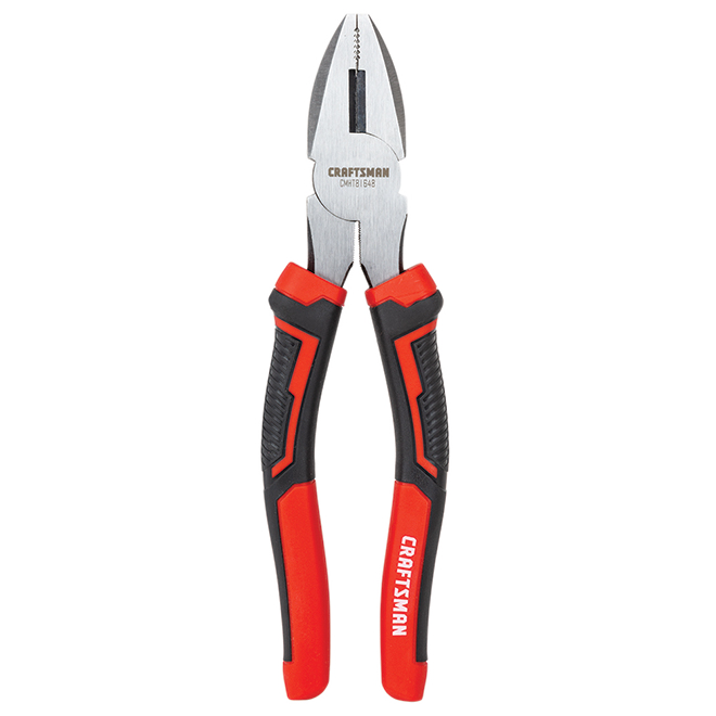 CRAFTSMAN LINEMANS PLIERS STEEL RED/BLACK 8"