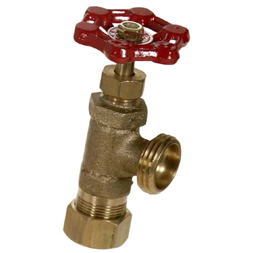 AQUA-DYNAMIC ANGLE/COMP VALVE WASTE BRASS BRASS 1/2"