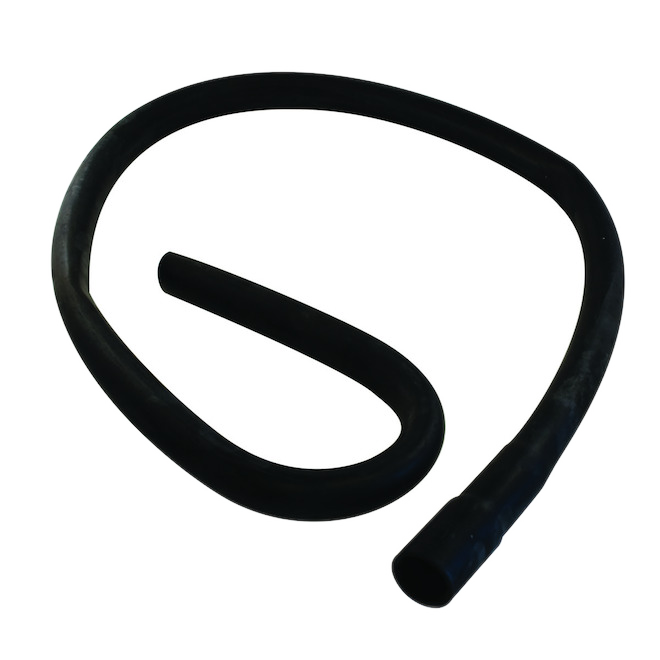 AQUA-DYNAMIC DRAIN HOSE RUBBER BLACK 3/4"-1"x5'