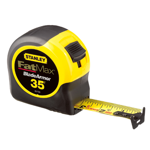 STANLEY IMPERIAL MEASURING TAPE BLACK/YW 35'