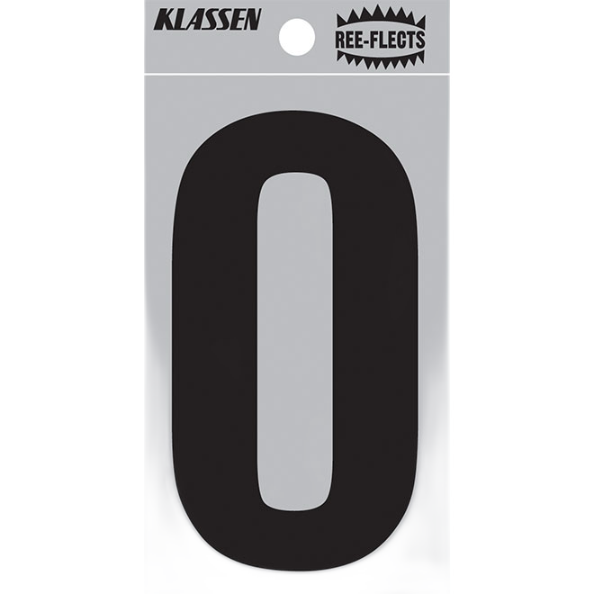 KLASSEN -0- REFLECTIVE NUMBER 2"