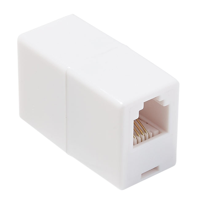 RCA PHONE COUPLER CORD WHITE