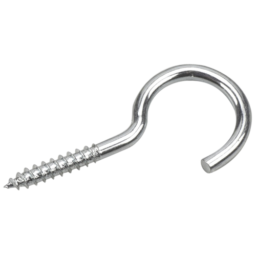 ONWARD FR HOOK SCREW HOOK STEEL ZINC 1 5/8x0.106"xPK8