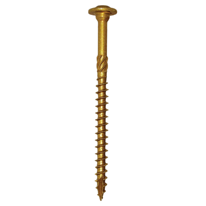 RSS/STAR STRUCTURAL SCREW ACIER/CLIMAT 5/16"x3 1/8"x100BX