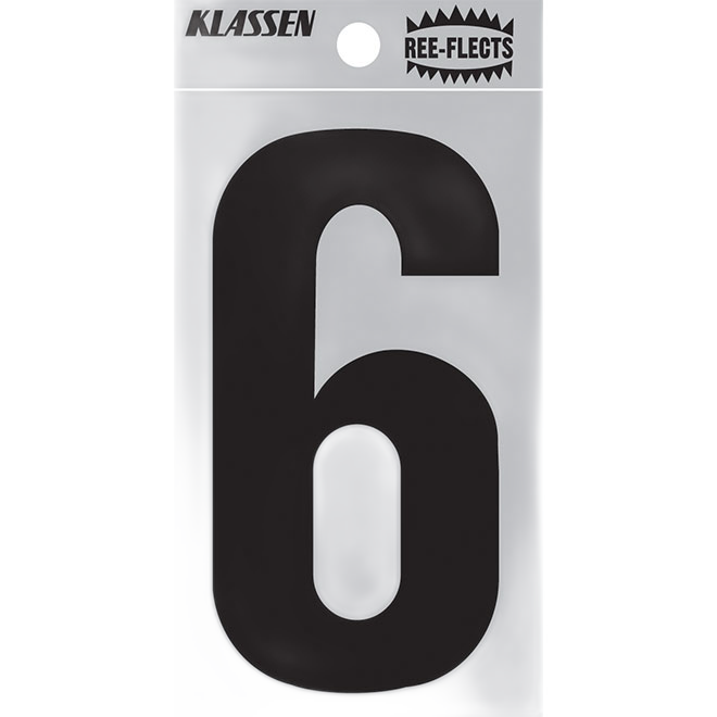 KLASSEN -6- REFLECTIVE NUMBER 2"