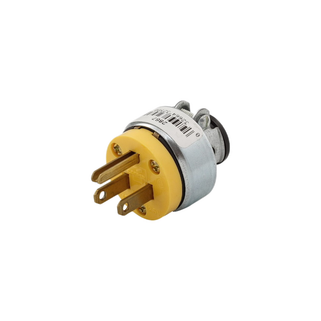 EATON HEAVY DUTY ARMORED PLUG 3-WIRE 15AM 125V