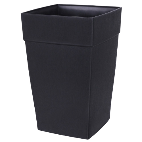 HARMONY TALL PLANTER 12" BLACK