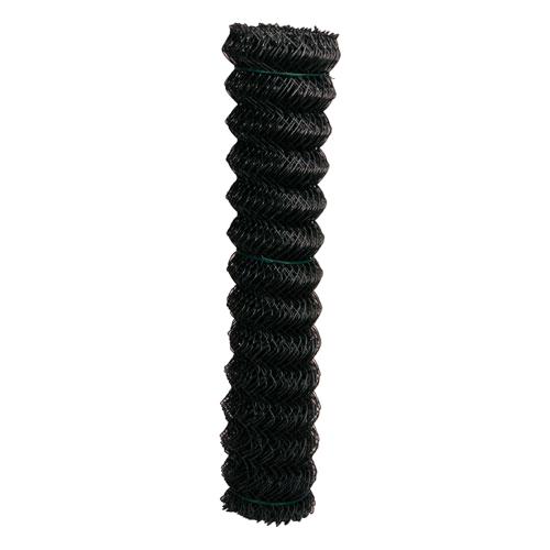 MASTER HALCO 2" MESH CHAINLINK FENCE STEEL BLACK 48"x50'-11GA