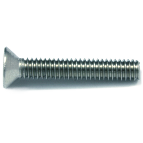 RELIABLE FLAT HEAD MACHINE SCREW STAINL.STEEL #8-32x3/4"xBX/6