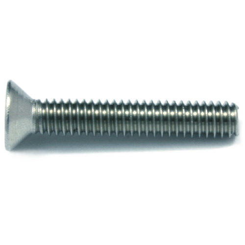 RELIABLE FLAT HEAD MACHINE SCREW STAINL.STEEL 1/4-20x2 1/2"xBX/2