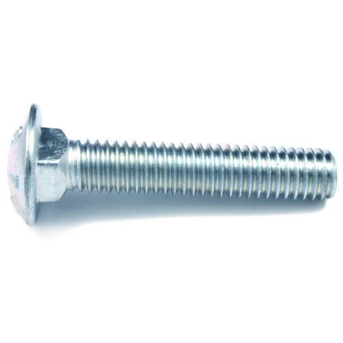 RELIABLE WITHOUT NUT CARRIAGE BOLT STEEL ZINC 1/2-13x6"xBX/25