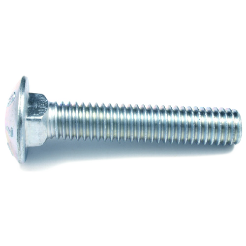 RELIABLE WITHOUT NUT CARRIAGE BOLT STEEL ZINC 1/2-13x10"xBX/25