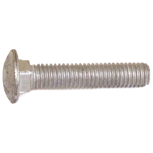 RELIABLE CARRIAGE BOLT GALV. STEEL ZINC #5/16x3 1/2"xBX/50