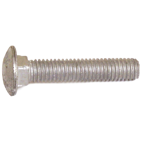 RELIABLE CARRIAGE BOLT GALV. STEEL GALVANIZED #3/8x6"xBX25