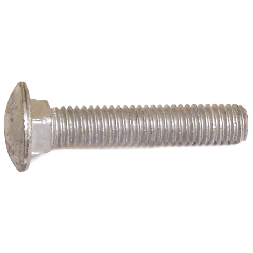 RELIABLE CARRIAGE BOLT GALV. STEEL GALVANIZED #3/8x10"xBX/10