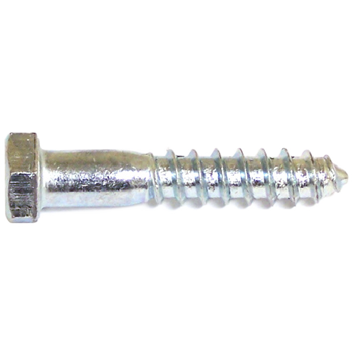 RELIABLE HEX.HEAD LAG SCREW GALV.STEEL ZINC 3"x1/2"xBX50