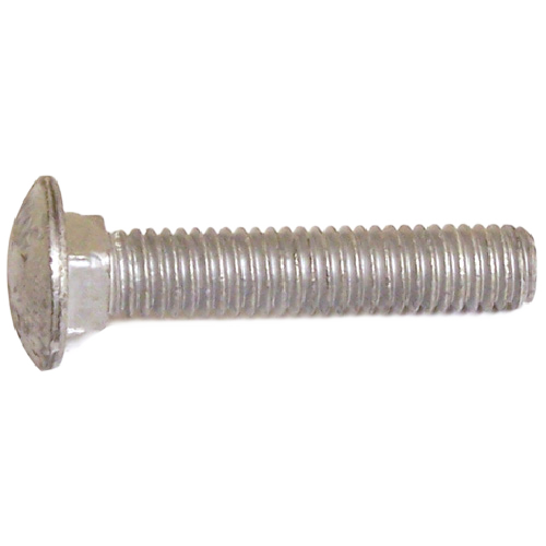 RELIABLE CARRIAGE BOLT GALV. STEEL GALVANIZED #3/8x7"xBX25