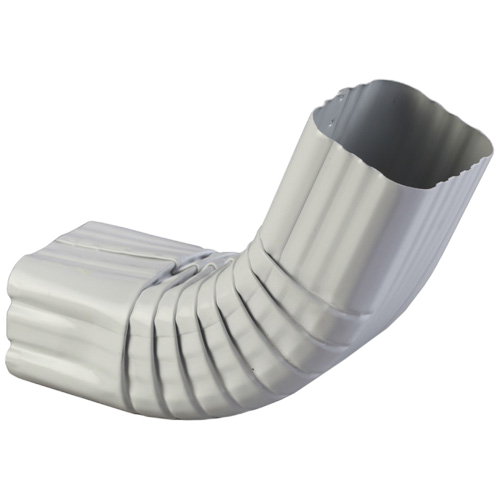 KAYCAN SQUARE ELBOW ALUMINUM S-GLOSS WHT 2.5X2.5"