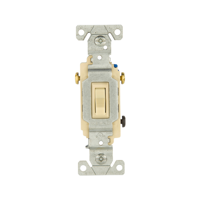 EATON TOGGLE SWITCH 3WAY IVORY 15AM 120V