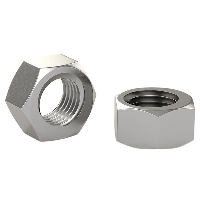 RELIABLE COARSE THREA HEXAGONAL NUT STAINL.STEEL STAIN.STEEL 5/16-18xBX50