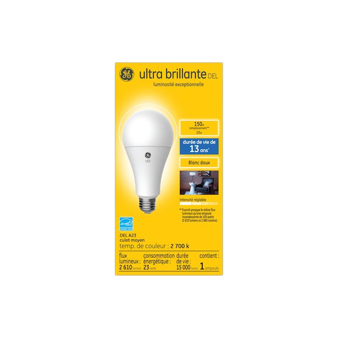 GE LED BULB A23 23W DIM SW 1PK