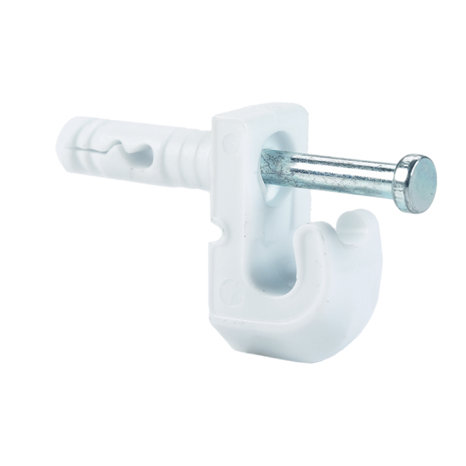 CLOSETMAID WALL CLIPS PLASTIC WHITE PK48