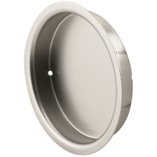 PRIME-LINE CLOSET DOOR PULL NICKEL SAT.NICKEL 2 1/8"