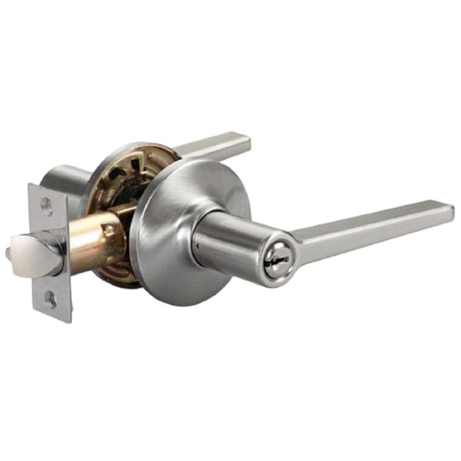 RELIABILT LYRE ENTRY LEVER ZINC SAT.NICKEL