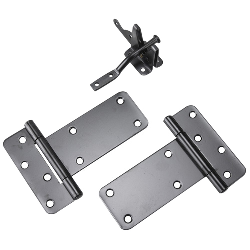 ONWARD GATE HARDWARE KIT STEEL BLACK