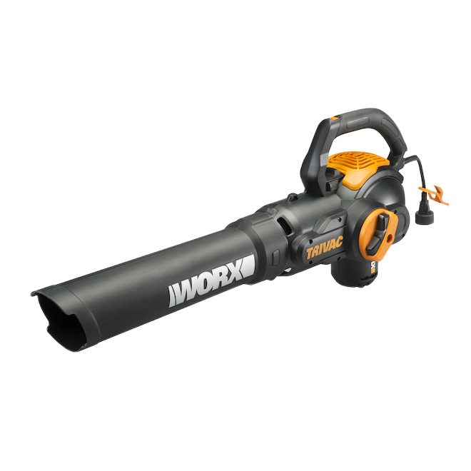 WORX 3IN1/ELECT. BLOWER/VAC.MULCHER ORANGE/BK 12AM-2.0