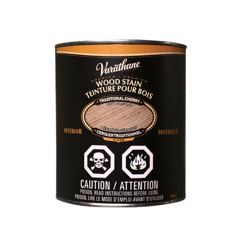 VARATHANE PREMIUM WOOD STAIN ALKYD TRAD.CHERRY 946ML