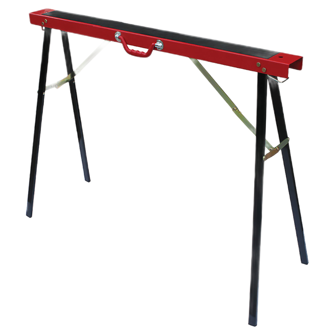 YAHU FOLDING SAWHORSE GALV.STEEL BLACK 38.9x30.7x13.9"