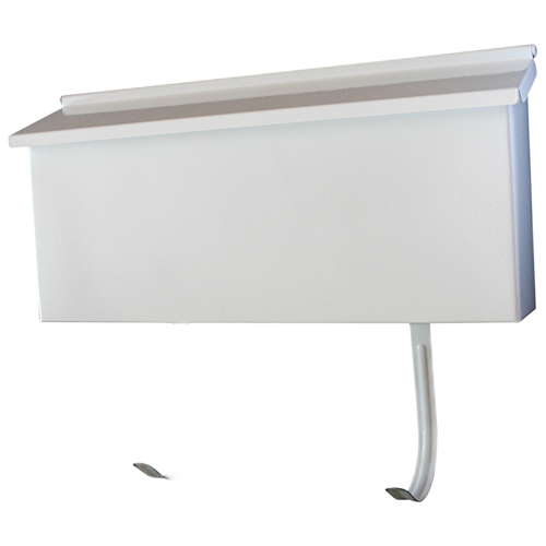 RANCH MAILBOX WHITE 15 1/2x7"