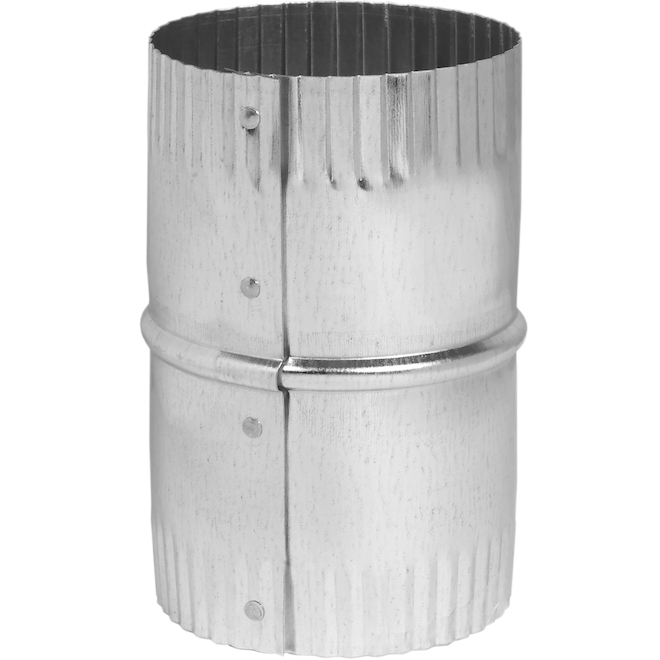 IMPERIAL FLEXIBLE DUCT CONNECTOR STEEL GALVANIZED 3"