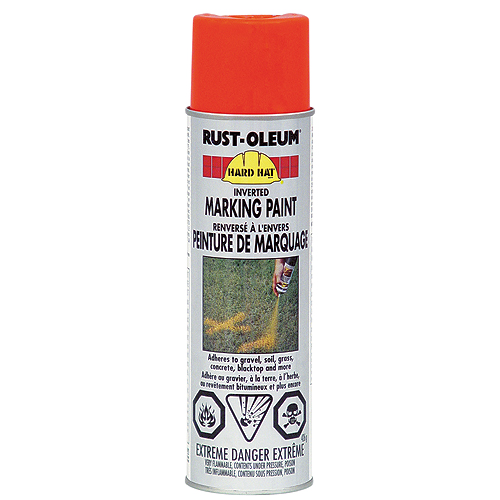 RUST-OLEUM INVERTED MARKING PAINT AEROSOL RED-ORANGE 426GR