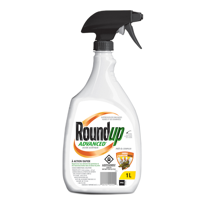 ROUNDUP ADVANCED SPRAY 1L RTU