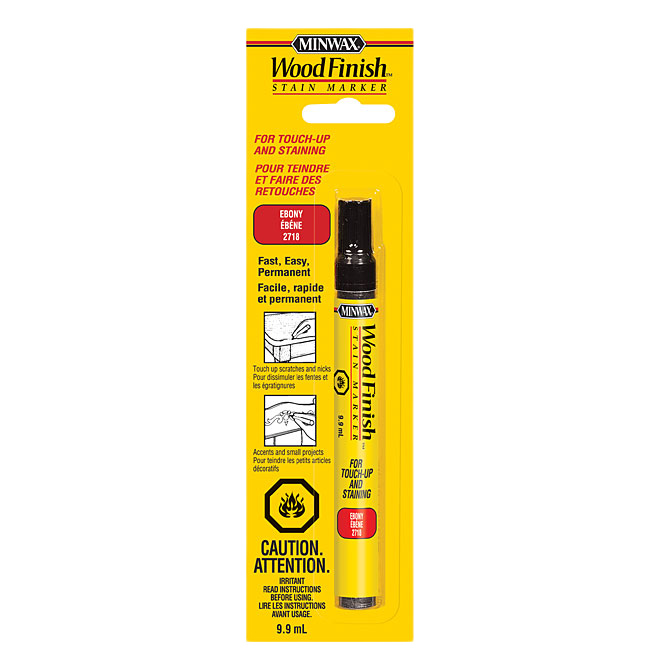 MINWAX MARKERS STAIN MARKERS OIL BASE EBONY 9.9ML