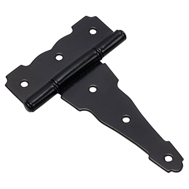 ONWARD HEAVY DUTY TEE HINGE STEEL BLACK 4"