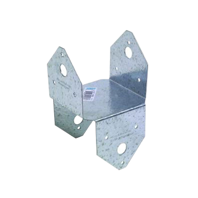 SIMPSON STRONG-TIE BASE CAP GUAGE 18 GALVANIZED 5.5"x4.375"x3.375"