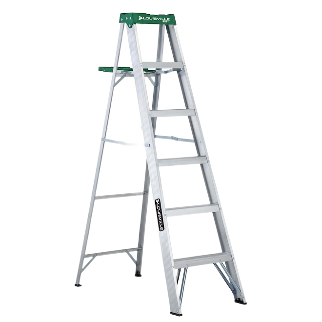 LOUISVIL ALM STEP LADDER 6' T2