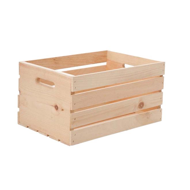 ADWOOD WOODEN BOX PINE NATURAL 17.5x12.5x9.5"