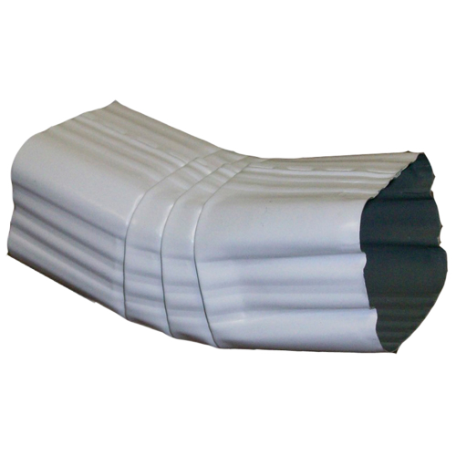 KAYCAN OFFSET ELBOW "A" ALUMINUM WHITE 2X3"