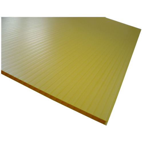 EM PLASTIC PANEL-HI-CORE YELLOW 48"x96"x4MM