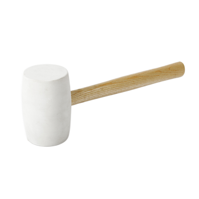 WORKPRO RUBBER MALLET WHT 32OZ